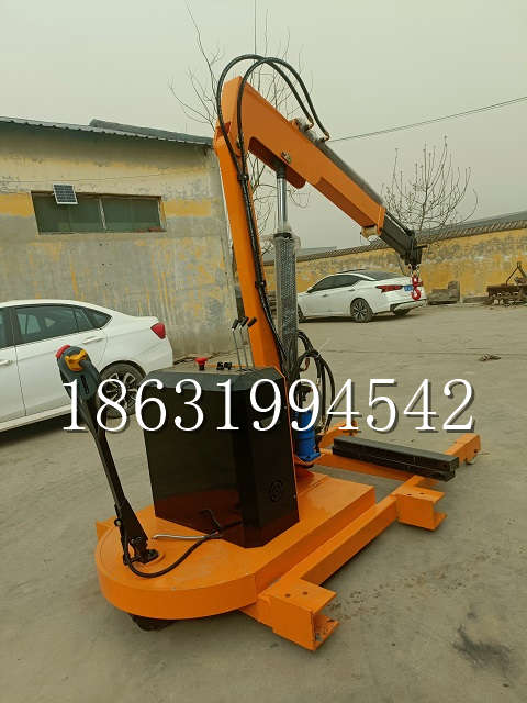 围场满族蒙古族自治县自卸车厢随车吊 自制轮式四不像起重机 四驱平板吊 5吨 贵盛